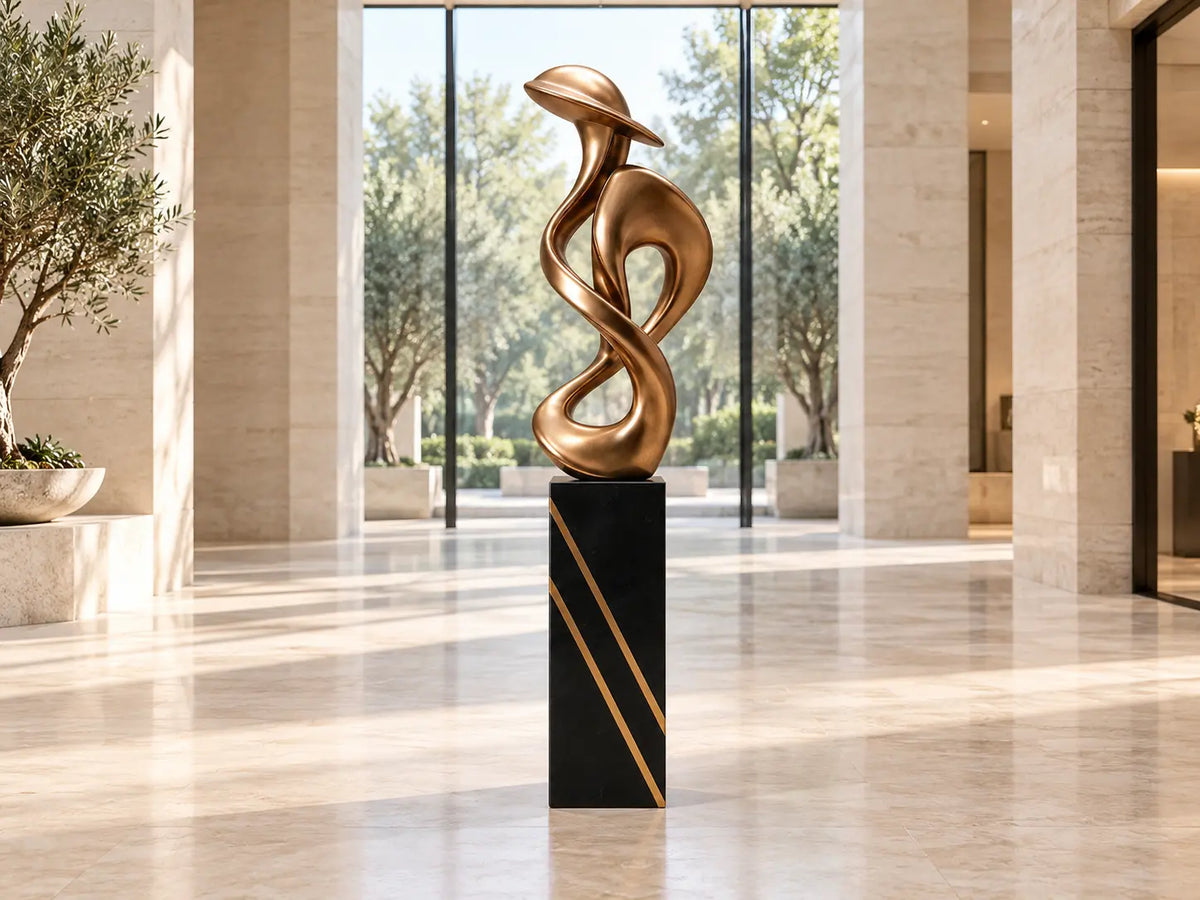 How to Plan an Abstract Sculpture: Material, Scale and Viewing Distance