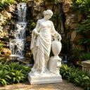 Classical White Marble Female Figure Sculpture MM-001