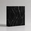 Black marquina marble sample OM-001