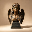 Bronze human figure sculpture BB-003 displayed on a white background with detailed handcrafted finish