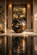 Bronze sculpture for luxury villa entrances, gardens and architectural outdoor spaces