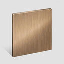 Brush bronze stainless steel sample OS-002