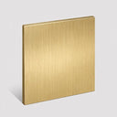 Brush gold stainless steel sample OS-003