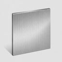 Brush sliver stainless steel sample OS-004