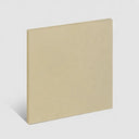 Champagne bronze finish sample block showing a warm golden metallic surface for custom bronze sculptures
