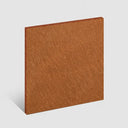 Classic bronze finish sample block showing a traditional bronze surface treatment for custom sculpture projects