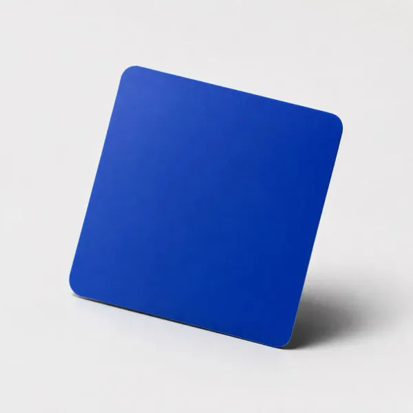 Cobalt blue fiberglass sample OF-001