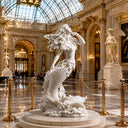 Luxury white fiberglass mermaid sculpture with ocean-inspired design for hotels resorts and architectural spaces