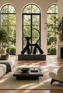 Fiberglass sculpture for luxury interiors, residences and contemporary indoor art spaces
