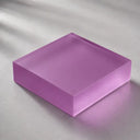 Frosted purple resin sample OR-004