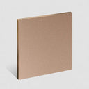 Matte brown stainless steel sample OS-007