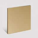 Matte gold stainless steel sample OS-006
