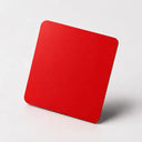 Signal red fiberglass sample  OF-006
