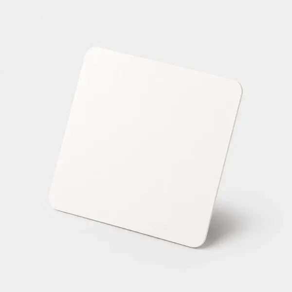 Traffic white fiberglass sample OF-005