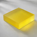 Traffic yellow resin sample OR-002